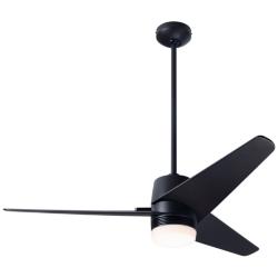 48&quot; Modern Fan Velo Bronze Damp Rated LED Ceiling Fan with Remote