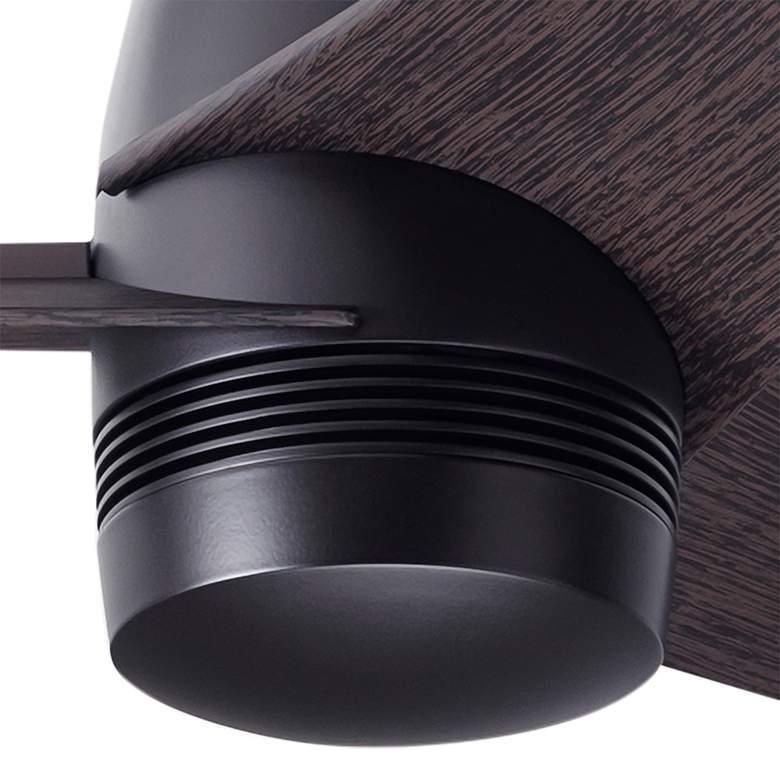 Image 2 48 inch Modern Fan Velo DC Bronze Ebony Hugger Ceiling Fan with Remote more views