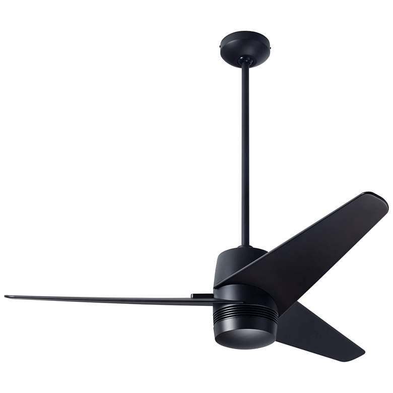 Image 2 48 inch Modern Fan Velo DC Dark Bronze Damp Rated Ceiling Fan with Remote