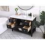 Thumbnail4 of 48 Inch Single Bathroom Vanity Set In Black more views