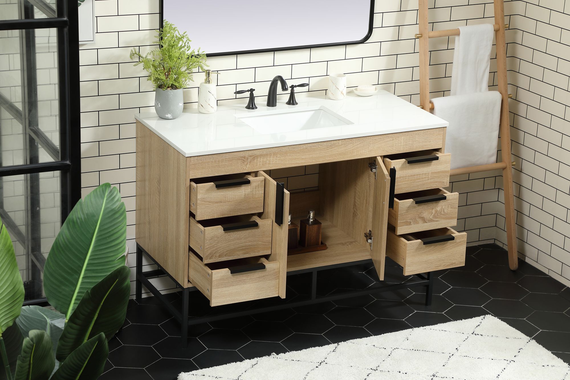 Image 5 48 Inch Single Bathroom Vanity more views