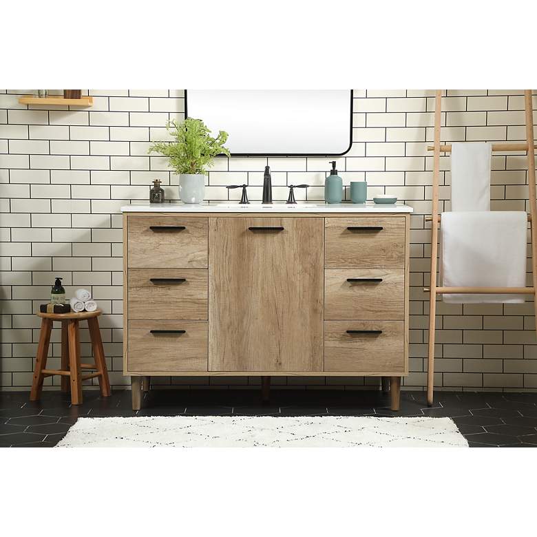 Image 3 48 Inch Single Bathroom Vanity more views