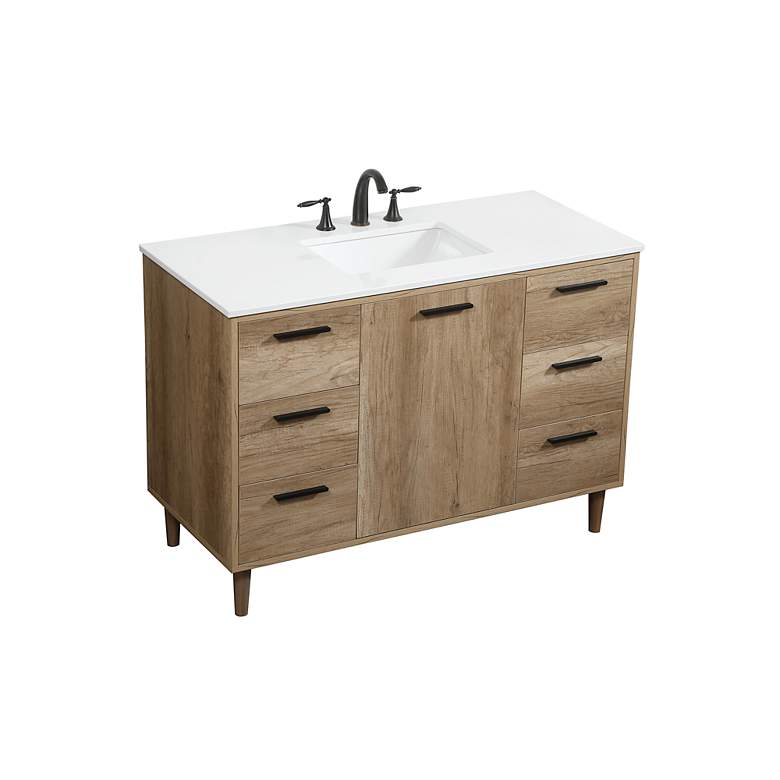 Image 6 48 Inch Single Bathroom Vanity more views
