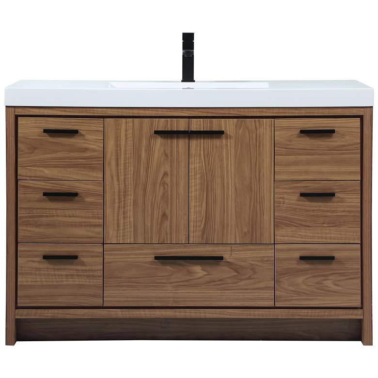 Image 1 48 Inch Single Bathroom Vanity