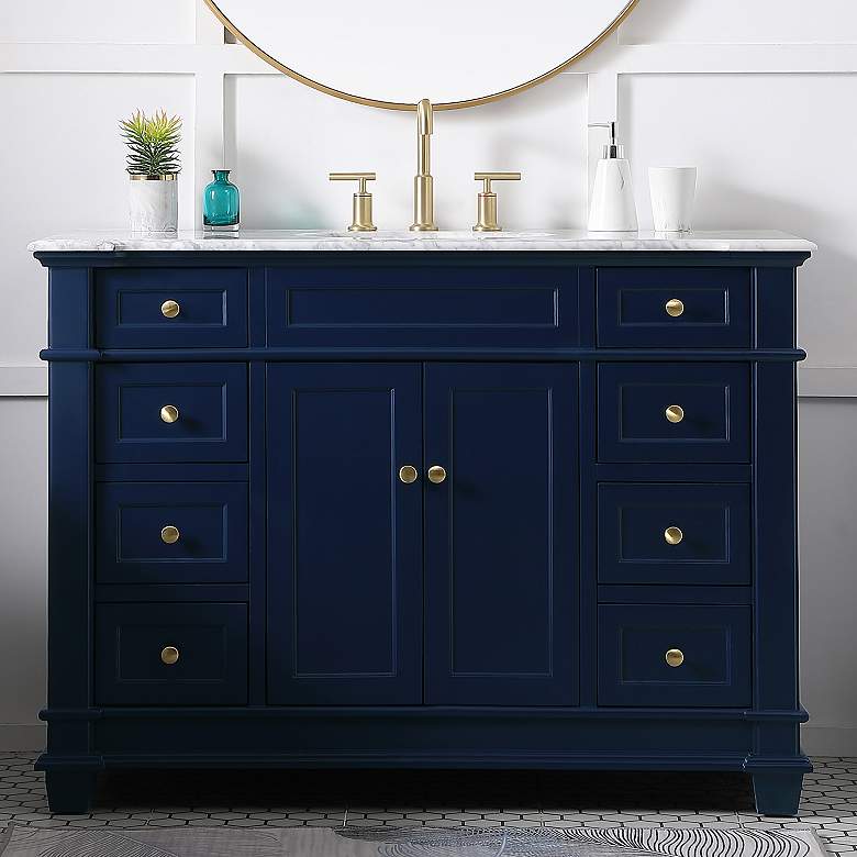 Image 1 48 Inch Single Bathroom Vanity