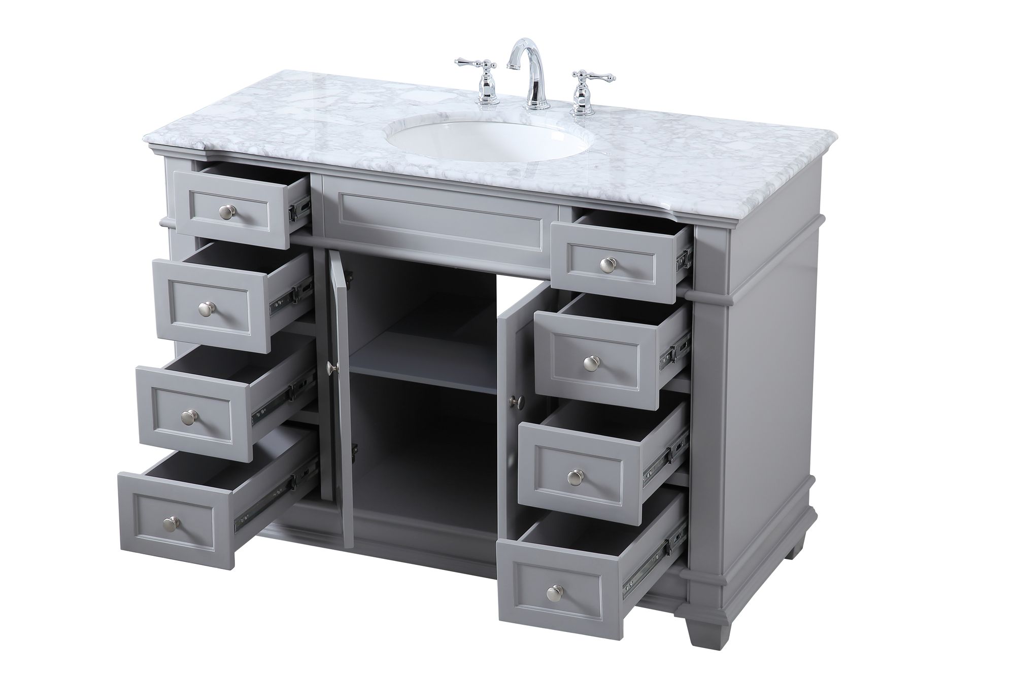 Image 7 48 Inch Single Bathroom Vanity more views