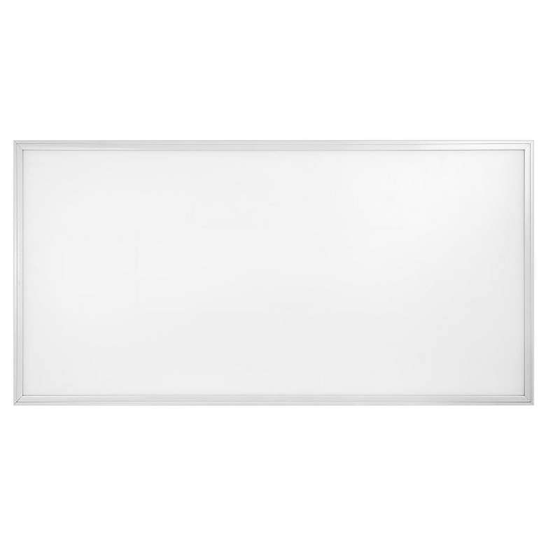 Image 1 48 inch Wide White 5000K LED Flat Panel Ceiling Light