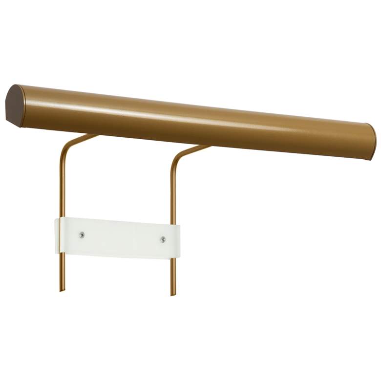 Image 1 48"W Gold Round Profile Standard Mount 2700K LED Art Light