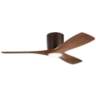 48" Kichler Volos Bronze Hugger LED Ceiling Fan with Wall Control