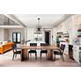 1_Sydney 30" Wide Black 8-Light Sputnik Pendant in scene