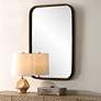 1_A Little Knotty Bronze 20" x 30" Rectangular Vanity Mirror in scene