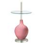 Haute Pink Ovo Tray Table Floor Lamp