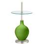 Rosemary Green Ovo Tray Table Floor Lamp