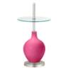 Blossom Pink Ovo Tray Table Floor Lamp