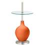 Nectarine Ovo Tray Table Floor Lamp