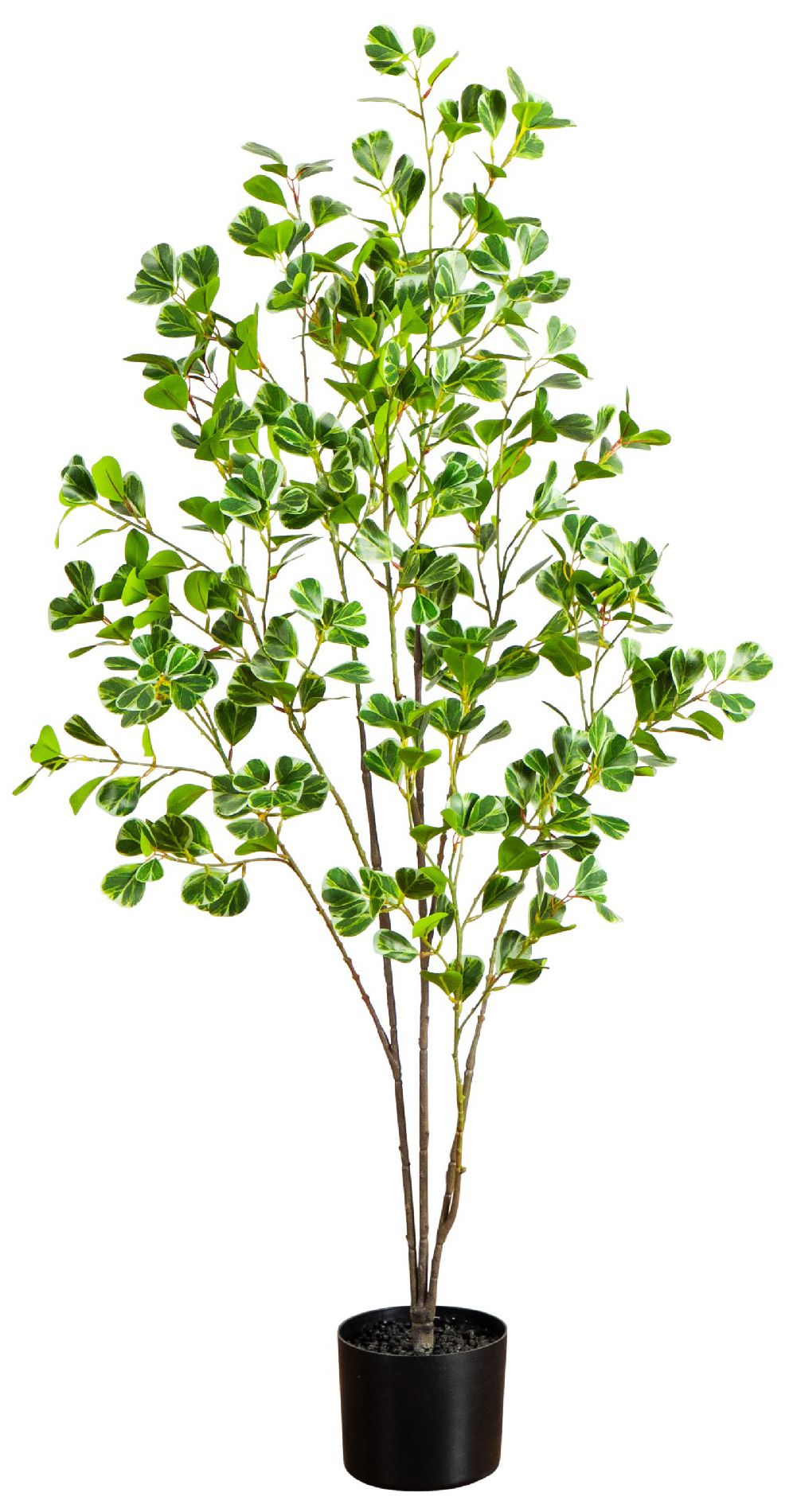 Image 2 4ft. Artificial Heart Shaped Ficus Leaf Tree