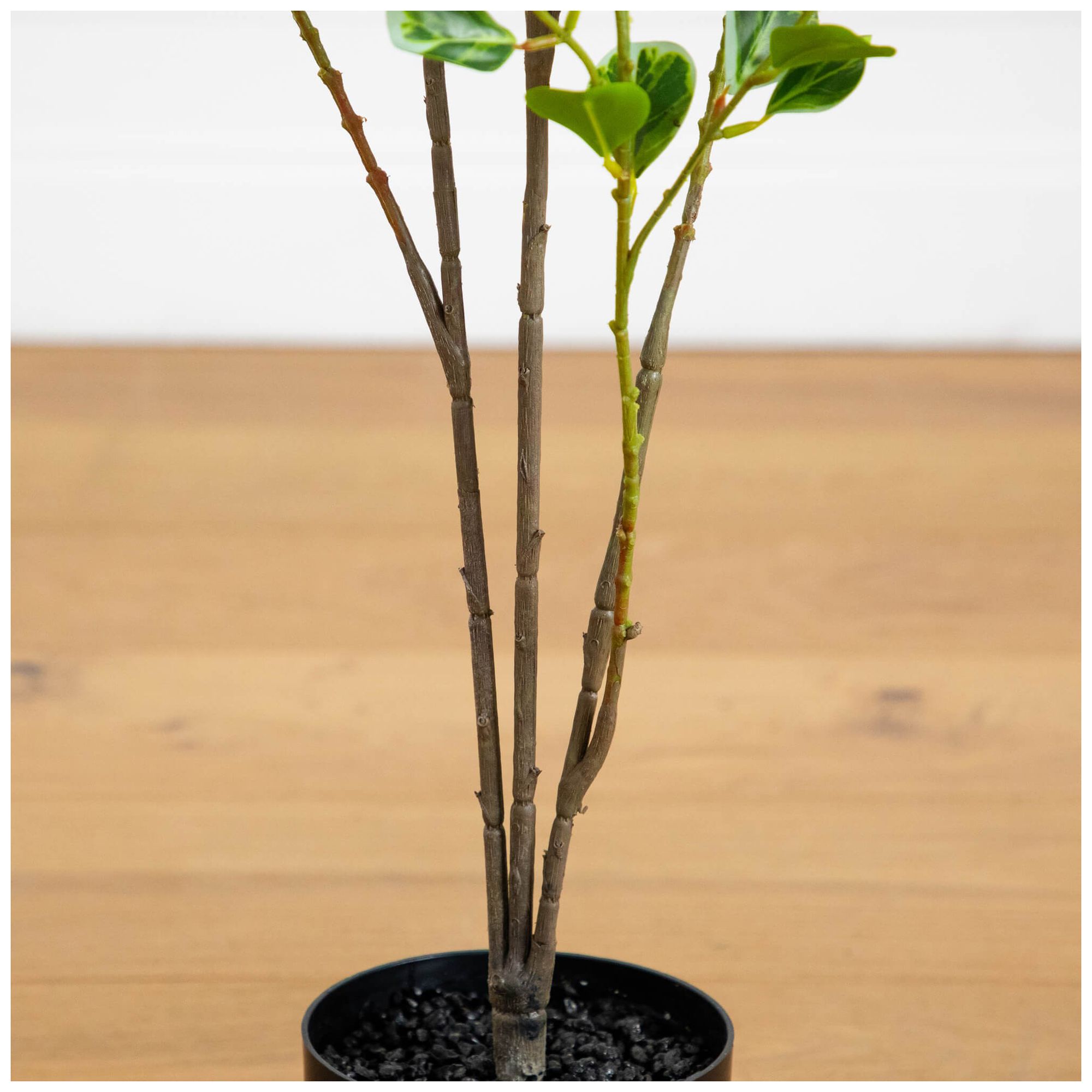 Image 5 4ft. Artificial Heart Shaped Ficus Leaf Tree more views