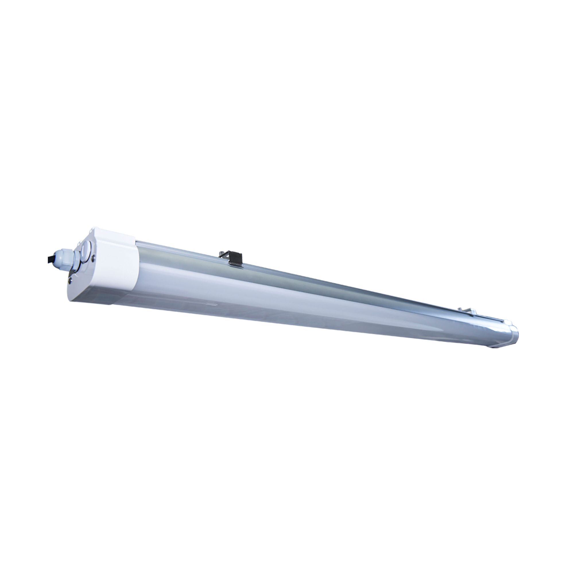 Image 3 4Ft LED Tri-Proof Linear Fixture with Integrated Microwave Sensor CCT more views