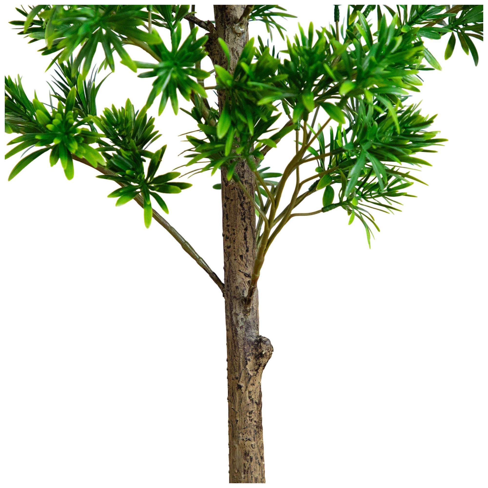 Image 5 4ft. UV Artificial Podocarpus Artificial Tree (Indoor/Outdoor) more views