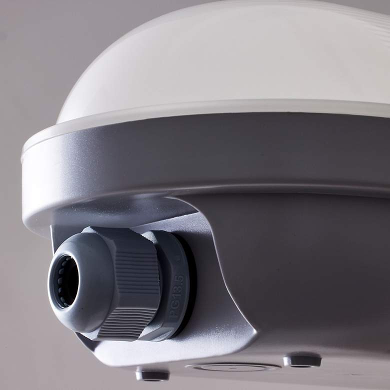Image 6 4Ft Vapor Proof Linear Fixture CCT & Wattage Selectable IP65 and IK08 R more views