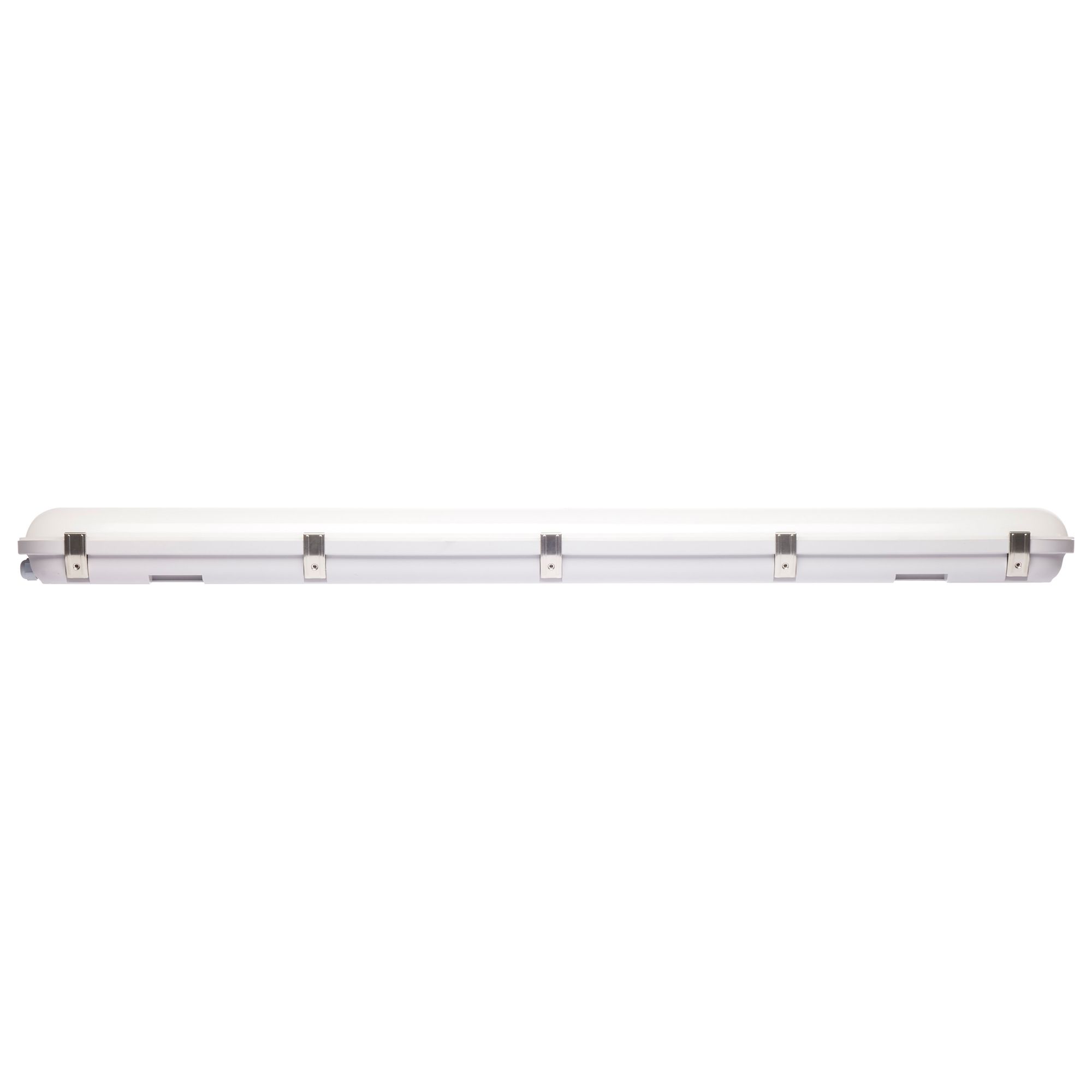 Image 4 4Ft Vapor Proof Linear Fixture with Integrated Microwave Sensor CCT more views