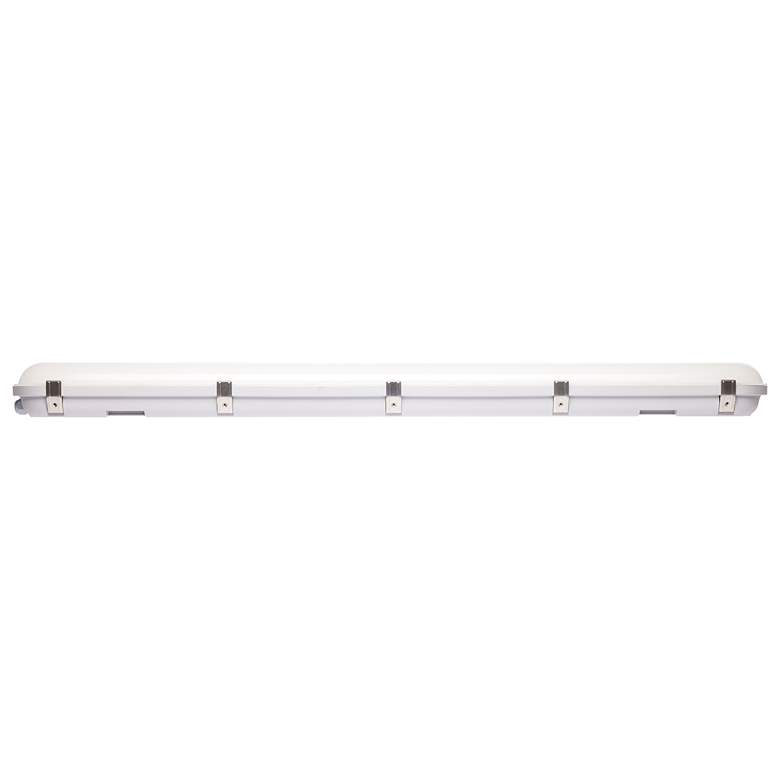 Image 4 4Ft Vapor Proof Linear Fixture with Integrated Microwave Sensor CCT more views