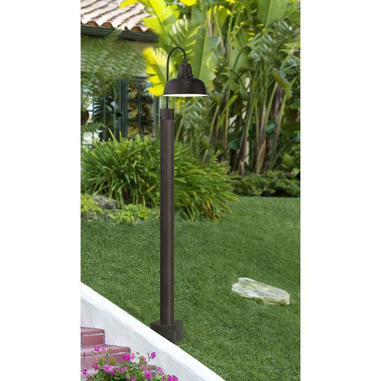 Urban Barn Collection 15 3/4&quot; High Bronze Outdoor Post Light in scene