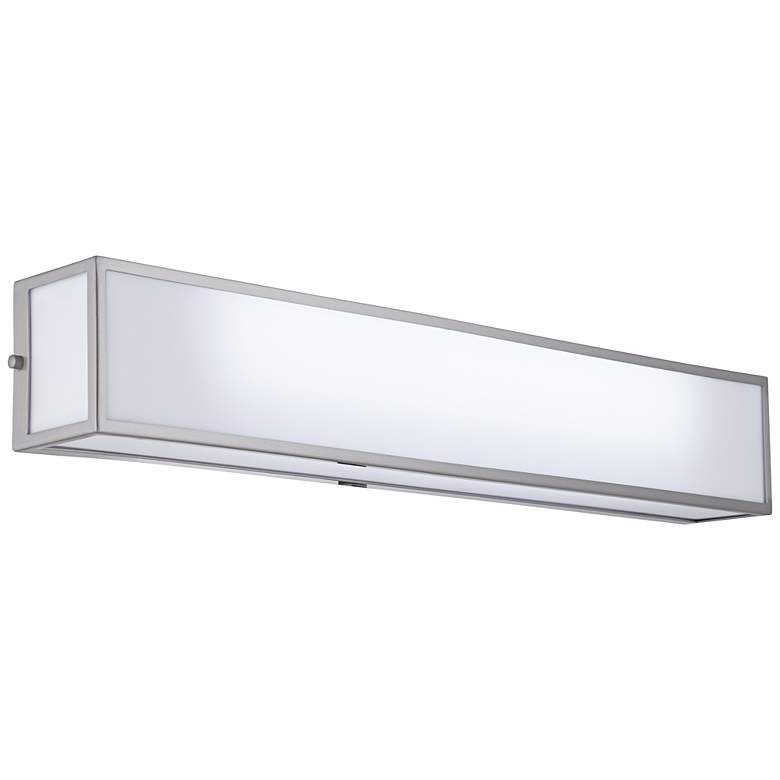 Image 1 4M735 - 30" Frosted White Acrylic Bath Light