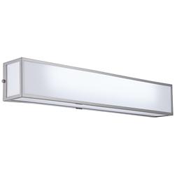 4M735 - 30&quot; Frosted White Acrylic Bath Light