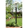 Fallbrook Collection 15 3/4" High Bronze Outdoor Post Light in scene
