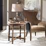 1_Uttermost Samuelle 26" Wide Reclaimed Wood End Table in scene