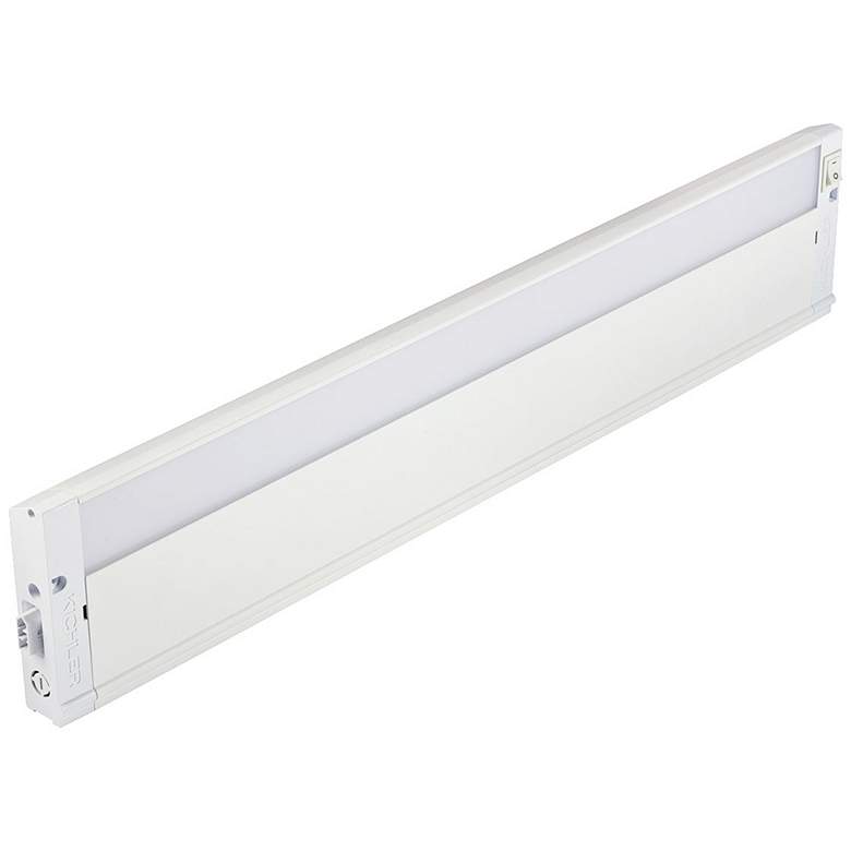 Image 1 4U Series 22" Wide Textured White LED Under Cabinet Light