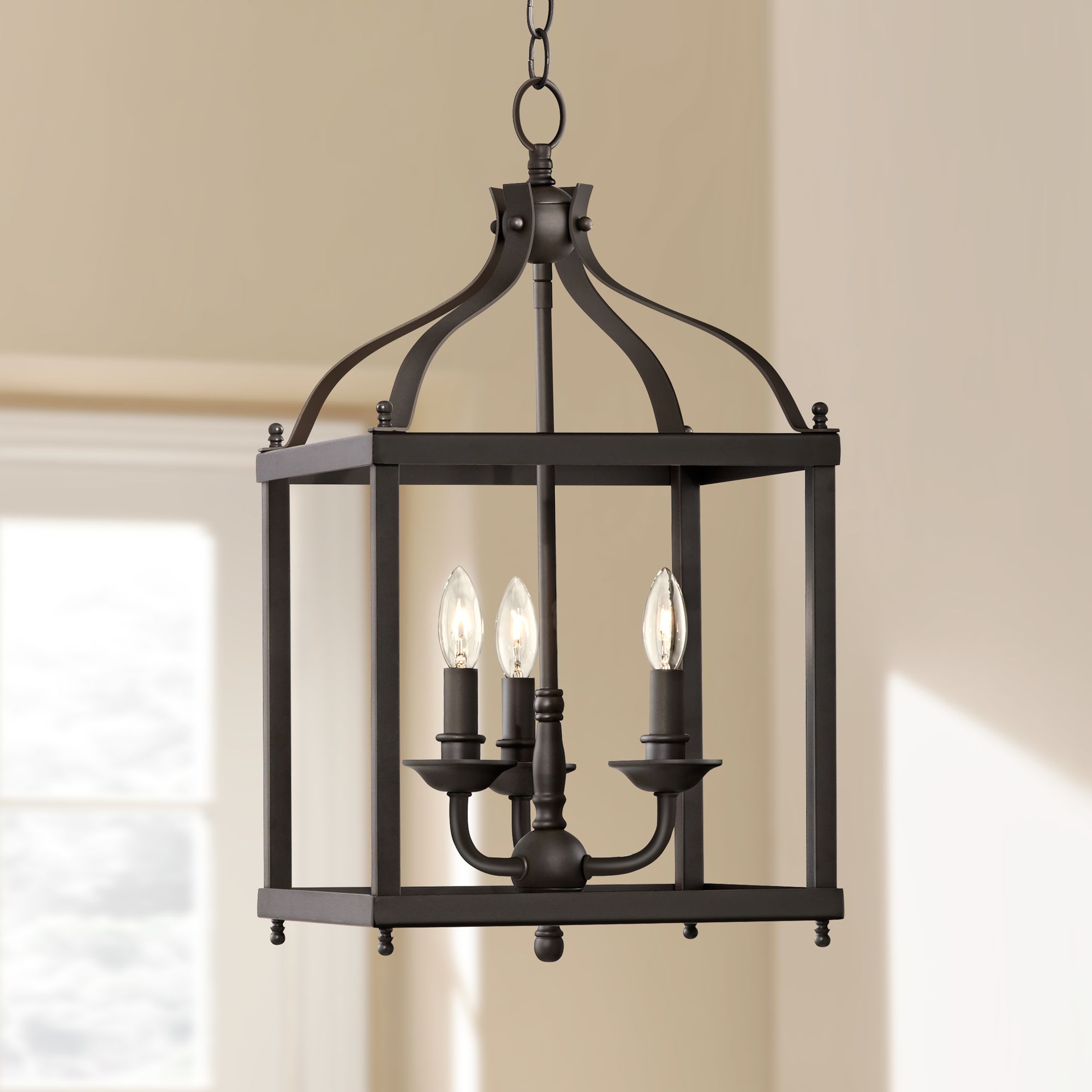 Bronze, Lantern Pendant, Pendant Lighting | Lamps Plus