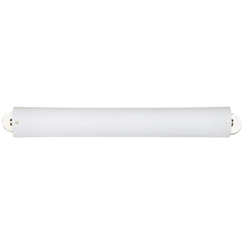 Image 1 4X921 - Matte Frosted White Acrylic Bath Light