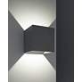 2_5.1" QB Outdoor Silver Up & Down Wall Light more views