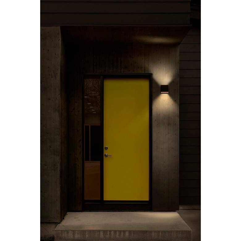 Image 7 5.1" QB Outdoor Silver Up & Down Wall Light more views