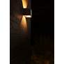 5.1" QB Outdoor Silver Up & Down Wall Light