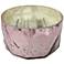 5.3" Rose Gold Geometric Textured Apple Blossom Scented Soy Wax Candle