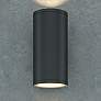 Thumbnail1 of 5.5" Cylinder Outdoor Anthracite Up & Down Wall Light