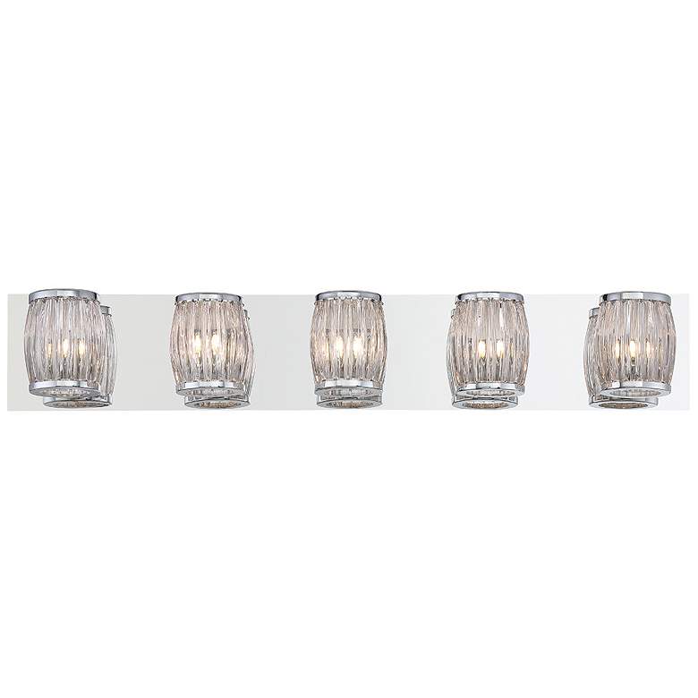 Image 1 5.5 In.x30.75 In. 5Light Bath Bar Chrome