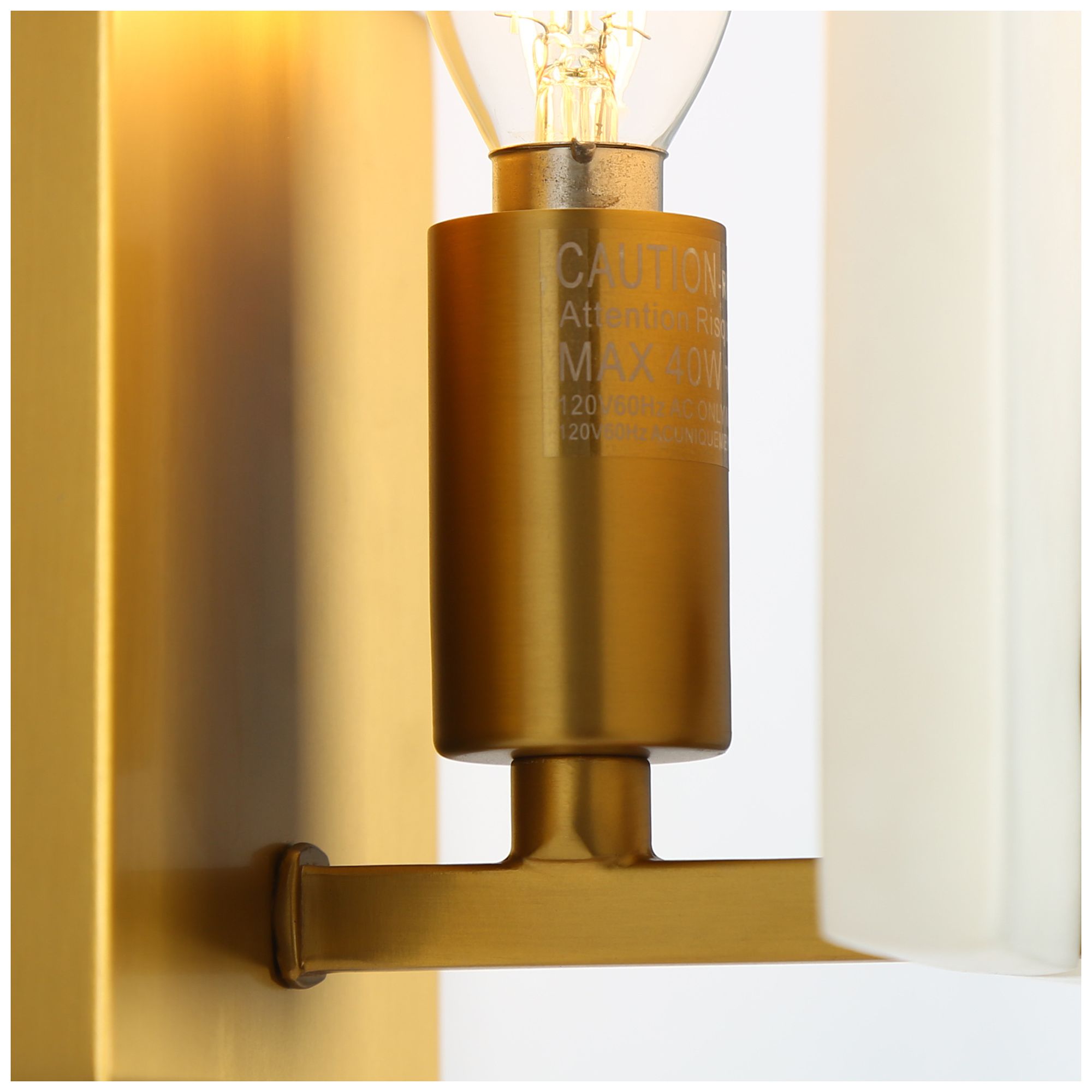 Image 5 5.5" Wide Brass and Imitation Marble Flakes Sconces more views