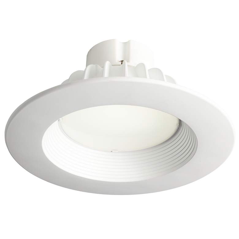 Image 1 5/6 inch Recessed 18 Watt-1110 Lumens LED Retrofit Trim in White