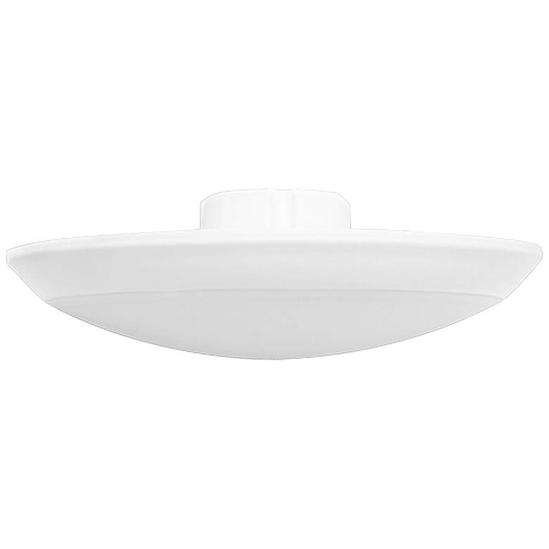 Image 1 5/6 inch White 12 Watt LED Recessed Retrofit Trim