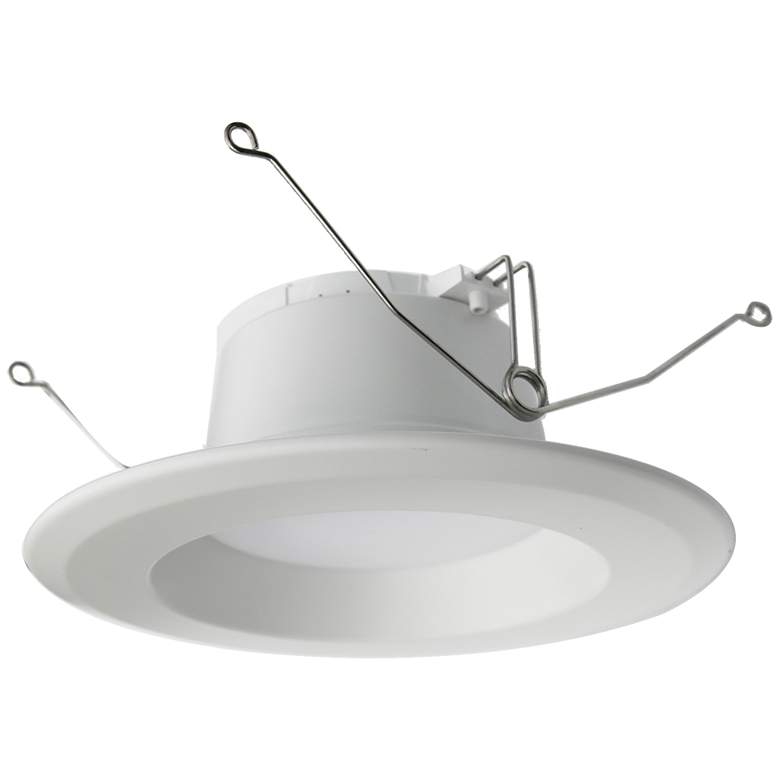 Image 1 5/6 inch White 15 Watt Dimmable 3000K LED Retrofit Trim