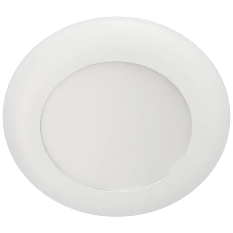 Image 1 5/6 inch White LED Recessed Retrofit Trim or Surface Mount Light