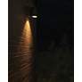 Thumbnail3 of 5.8" Cylinder Outdoor Black Down Wall Light more views