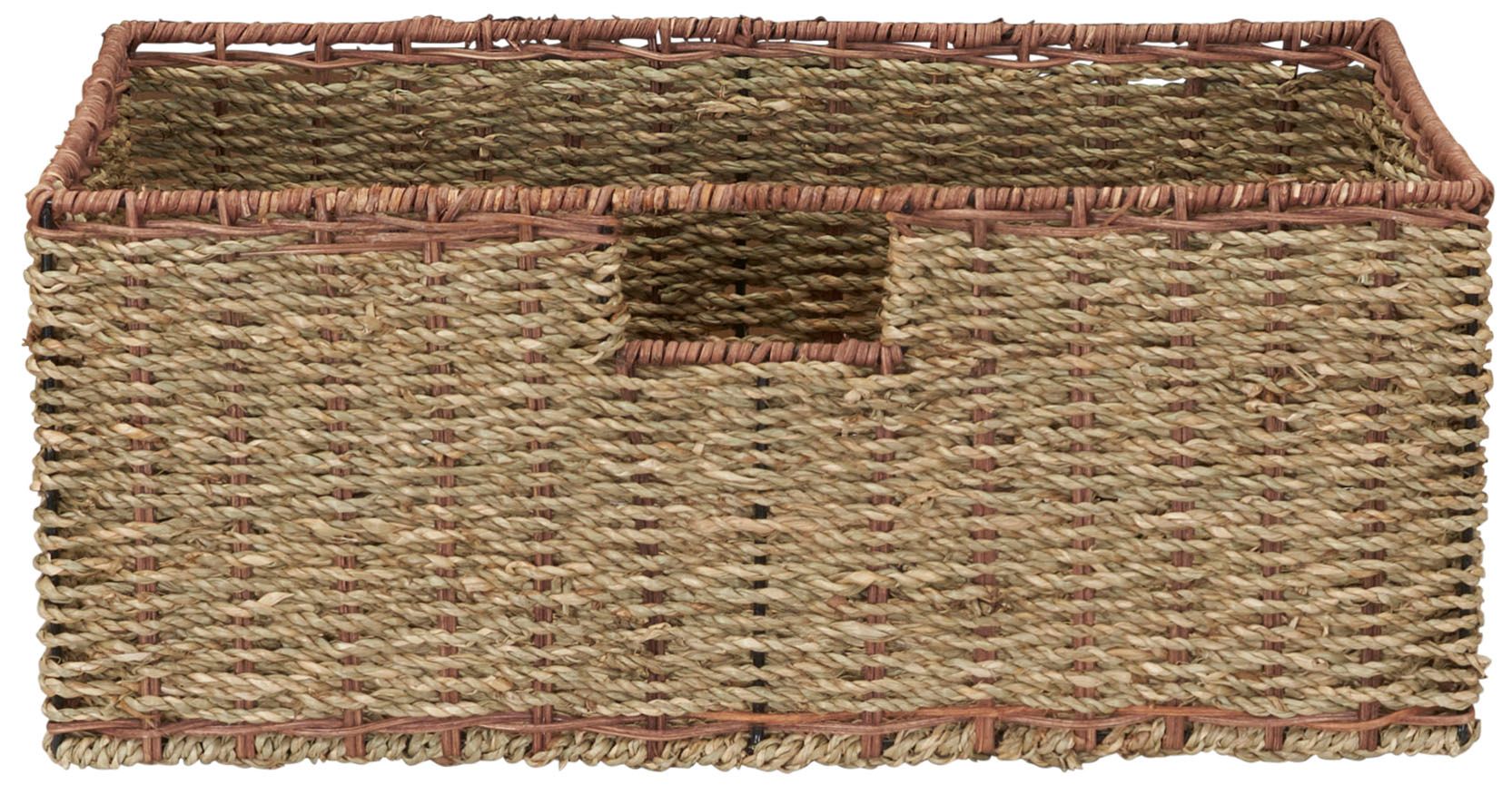 Image 6 5 Drawer Seagrass Wicker Storage Unit, Natural more views