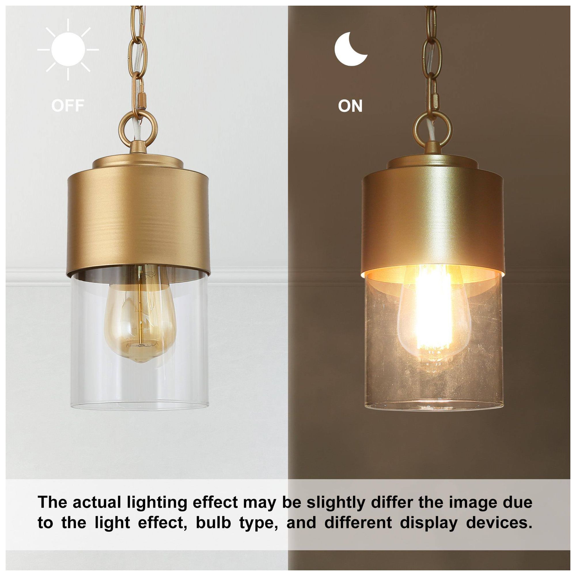 Image 2 5" Wide Dark Gold Metal Cylinder Pendant Light more views