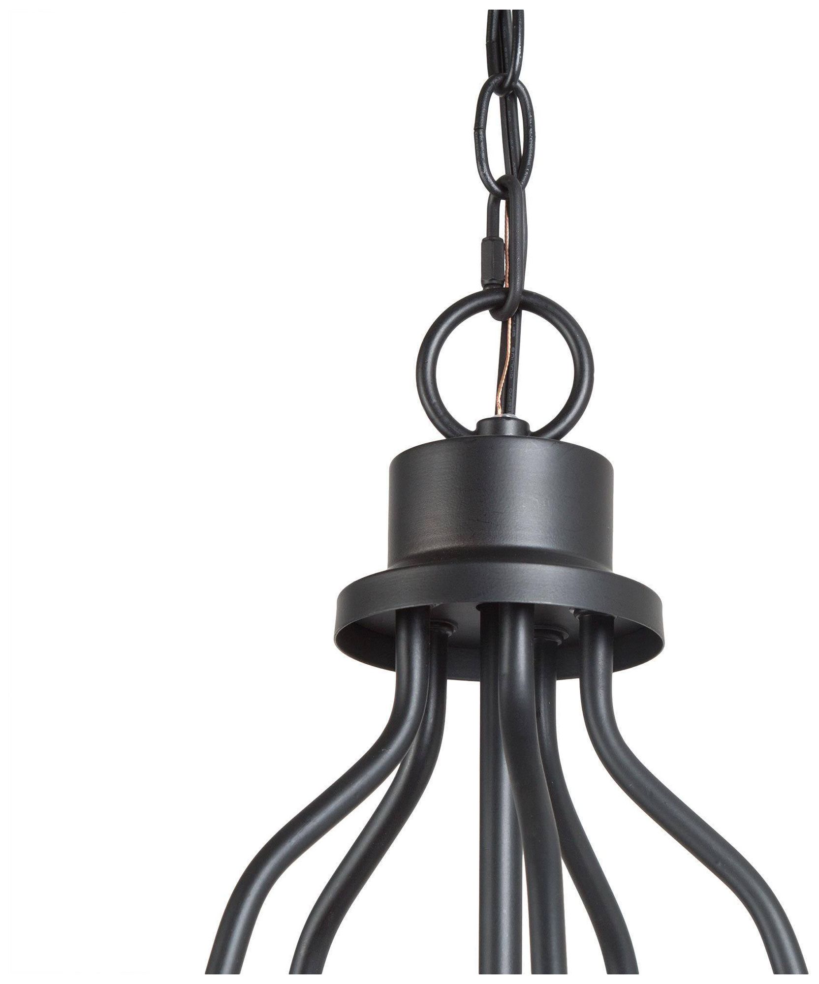 Image 2 5-Light 24"W Classic Black Chandeliers more views