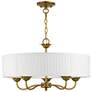 2_5 Light Antique Gold Leaf Pendant